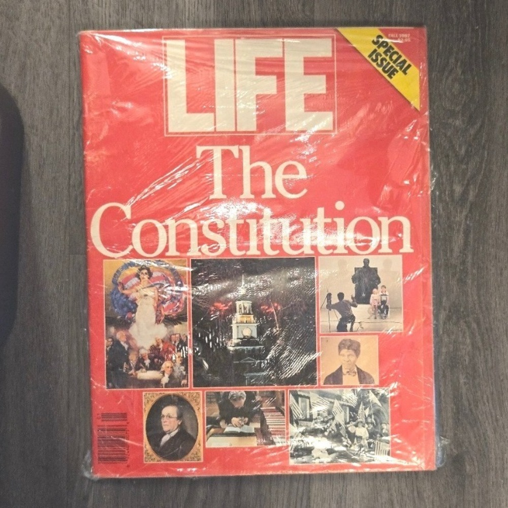 Vintage LIFE Magazine Fall 1987 Special Issue The Constitution Marlboro